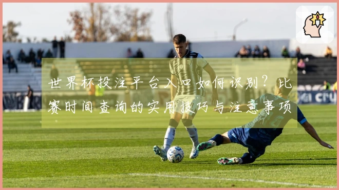 世界杯投注平台入口如何识别？比赛时间查询的实用技巧与注意事项