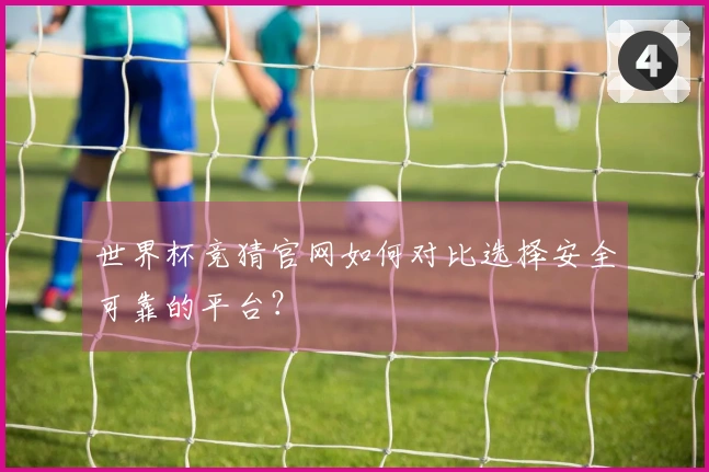 世界杯竞猜官网如何对比选择安全可靠的平台？
