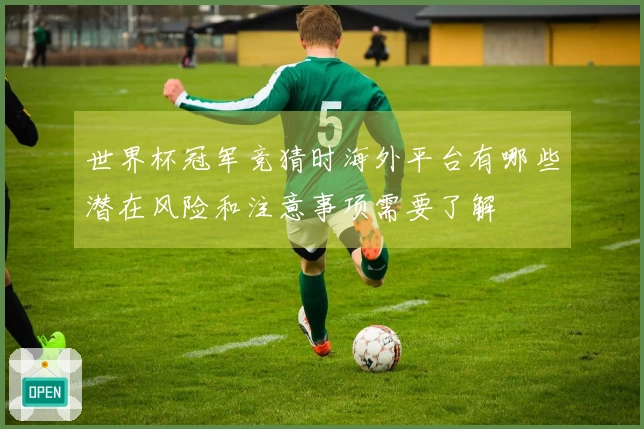 世界杯冠军竞猜时海外平台有哪些潜在风险和注意事项需要了解