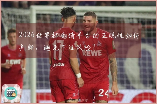 2026世界杯竞猜平台的正规性如何判断，避免下注风险？