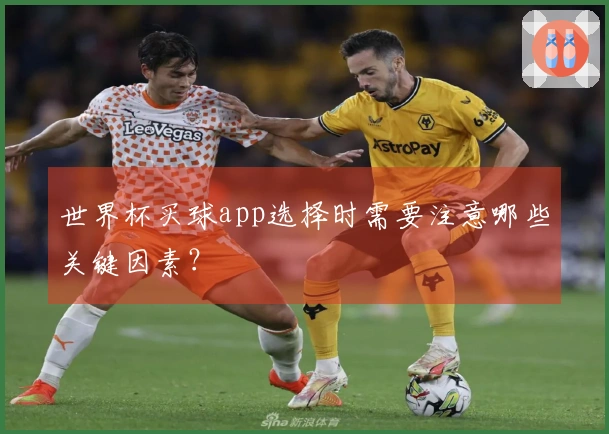 世界杯买球app选择时需要注意哪些关键因素？